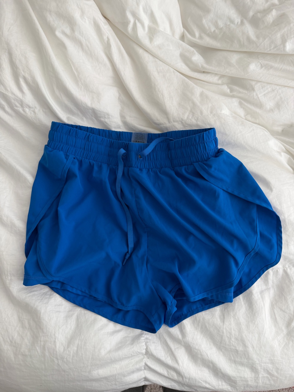 BuffBunny Athletic Running Shorts in Royal Blue